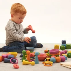 Montessori regnbue sæt, 84 dele