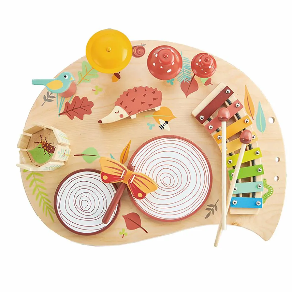 Musikbord med 7 forskellige instrumenter