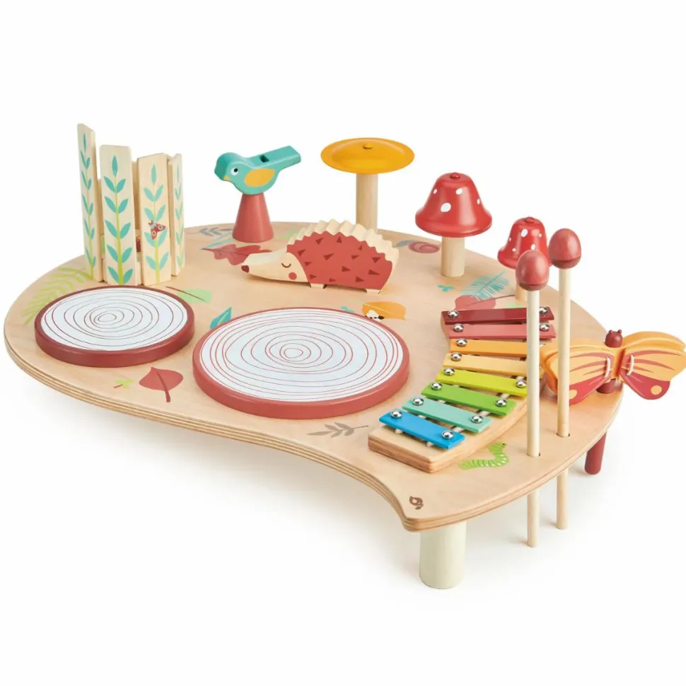 Musikbord med 7 forskellige instrumenter