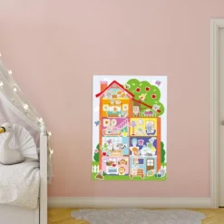 My First - Plakat med klistermærker - Mit hus