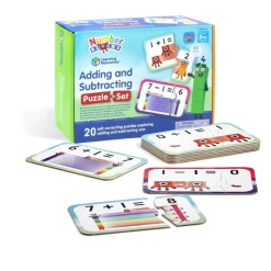 Numberblocks - Puslespil m. plus og minus