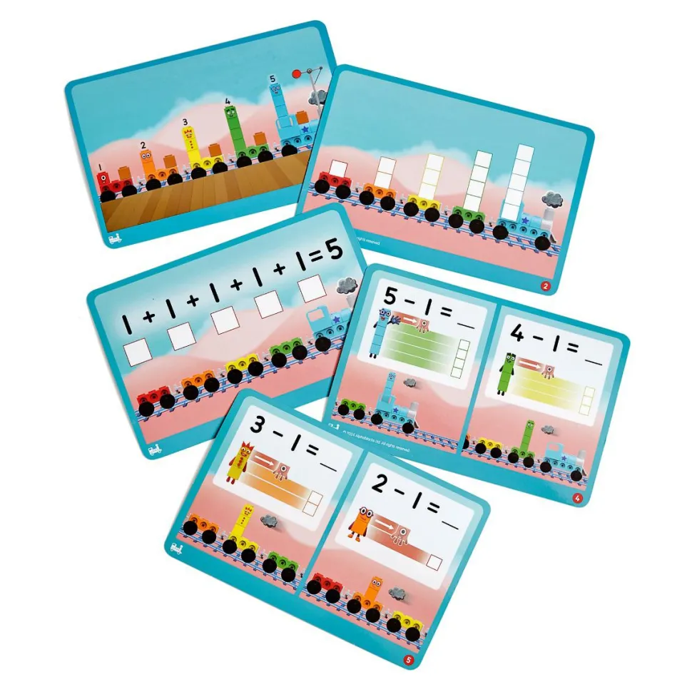 Numberblocks aktivitetssæt - Eksprestoget