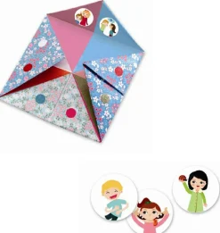 Origami - Flip-flappere i lyse farver