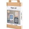 Papirkunst - Papercuts, 3 stk