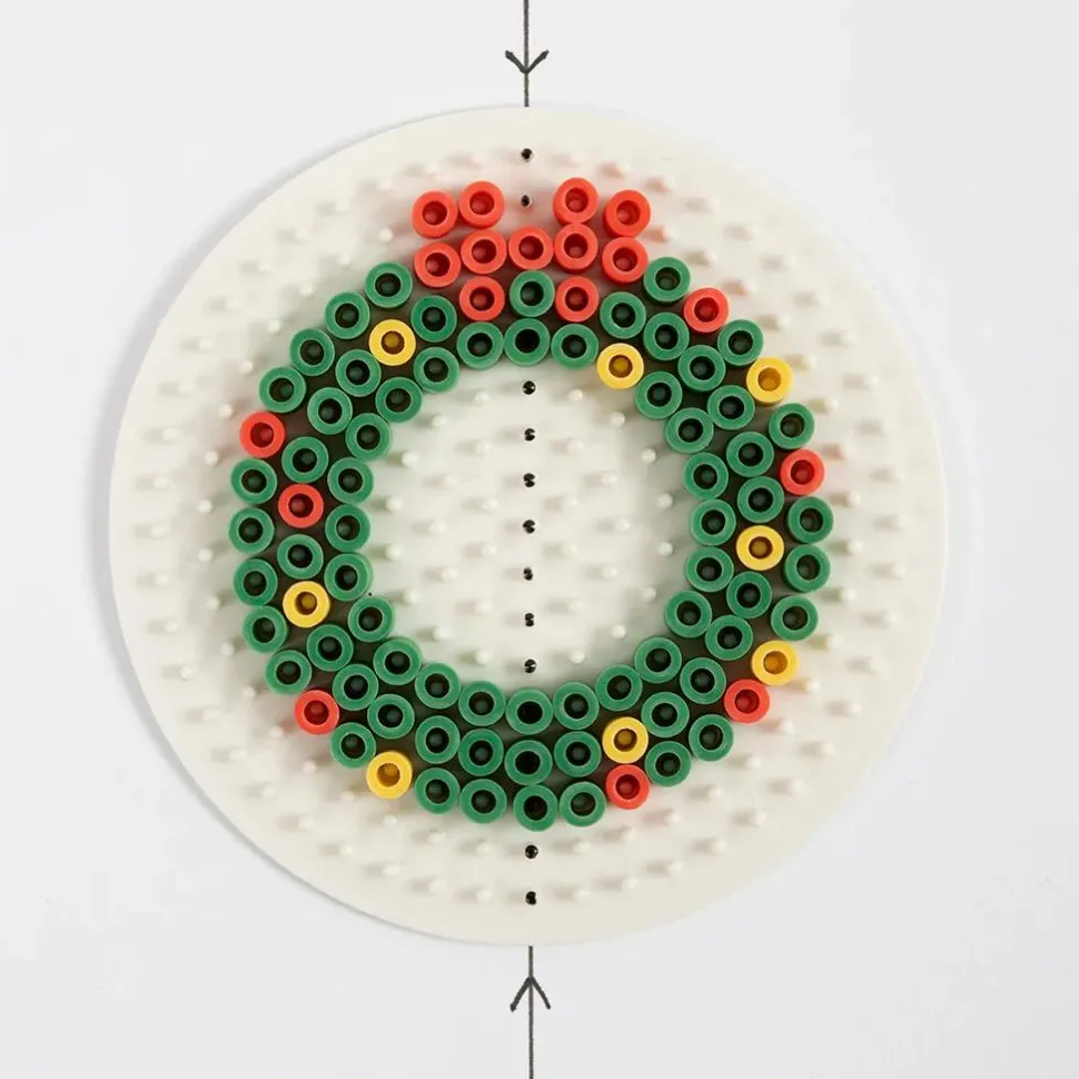 Perleplade midi - BioBeads, cirkel Ø9 cm