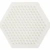 Perleplade midi - BioBeads, sekskant