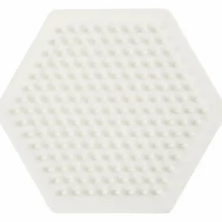 Perleplade midi - BioBeads, sekskant