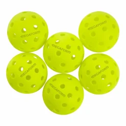 Pickleball-bolde til udendørs brug, 6 stk