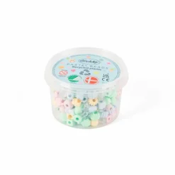 Plastperler - Pastel, 280 stk