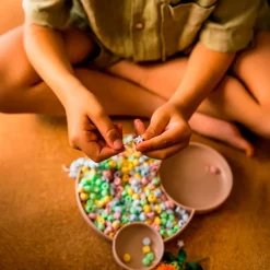 Plastperler - Pastel, 1.580 stk