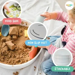 PlayTRAY sansebakke inkl. låg