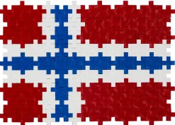 Plus-Plus  - Lær at bygge verdensflag, 700 stk