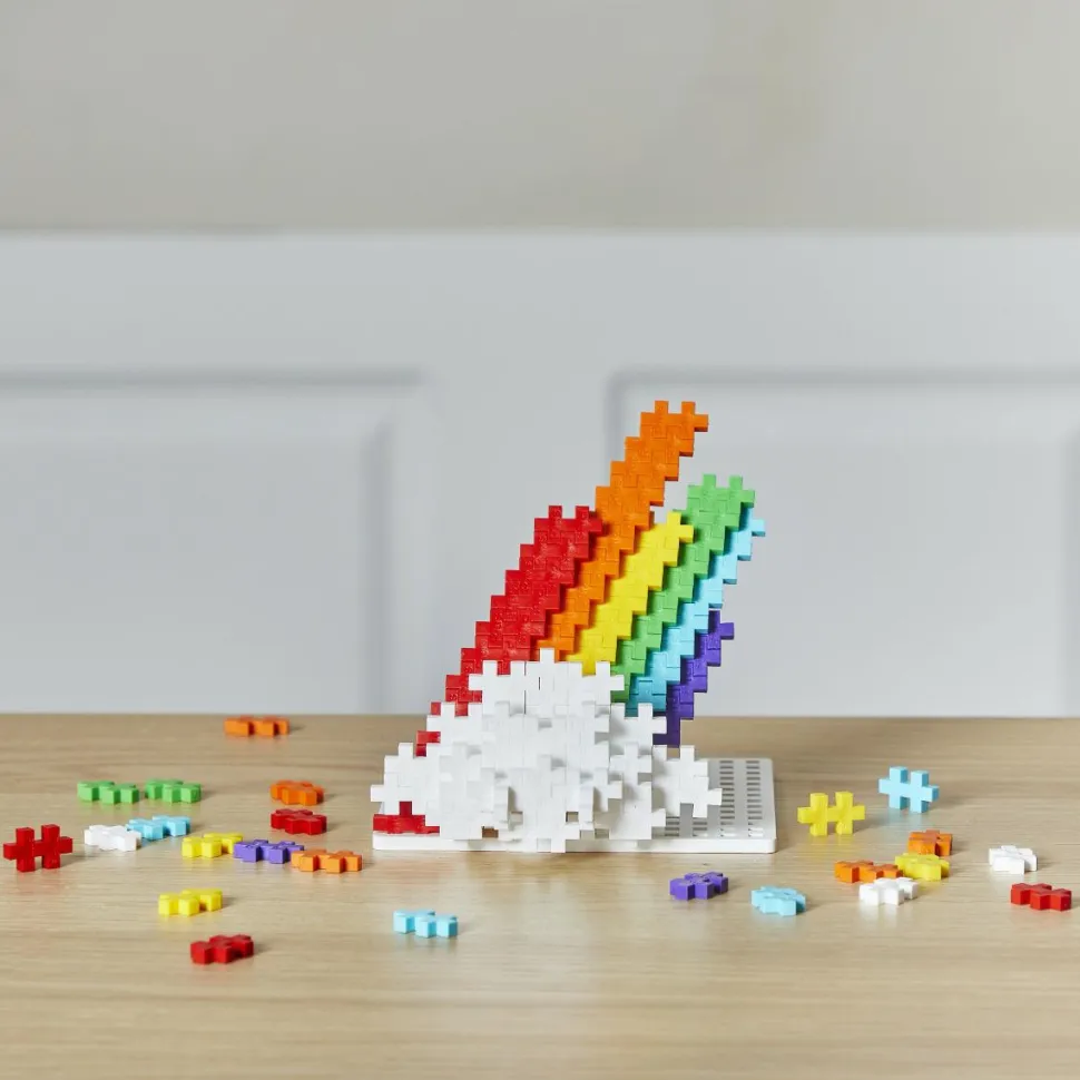 Plus-Plus i rør - Rainbow Mix, 100 stk