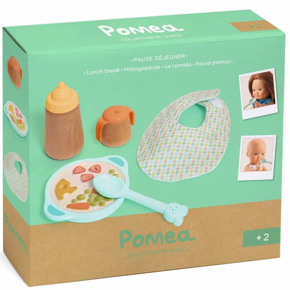 Pomea dukketilbehør - Frokostsæt