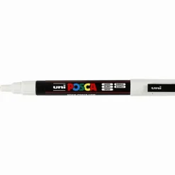 Posca tus PC-3M - Hvid, 1 stk.