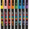 Posca tusser PC-3M - Glitter, 8 stk.