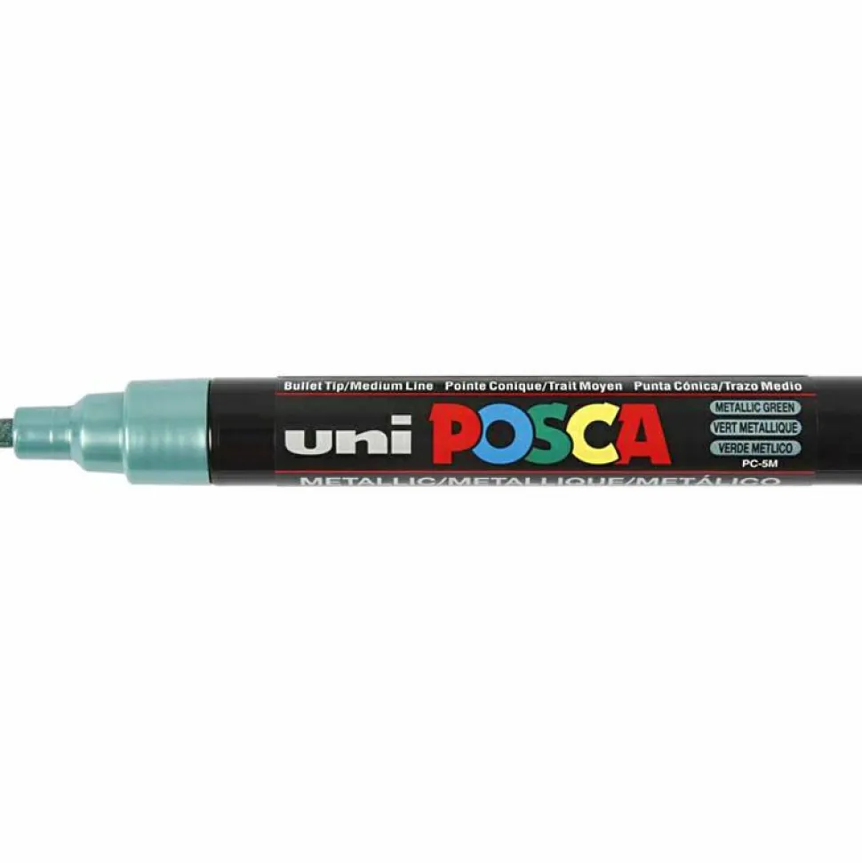 Posca tusser PC-5M - Metallic, 8 stk.