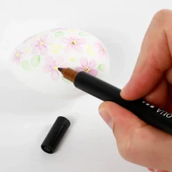 Påskeæg af plast, 12 stk - H: 6 cm