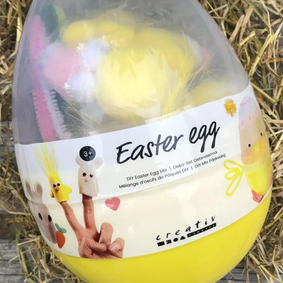 Påskeæg med kreasjov - Stor