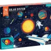 Puslespil, 70 brikker - Solsystemet