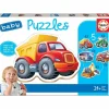 Puslespil med køretøjer - fra 2 år