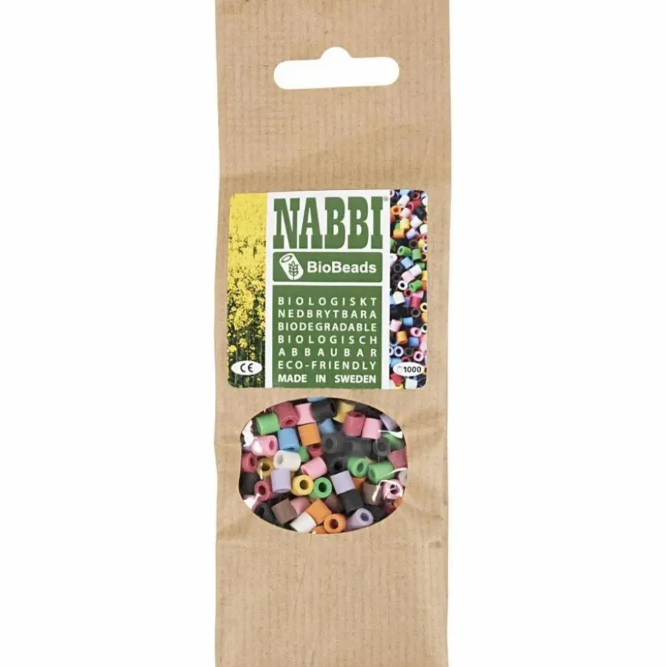 Rørperler midi - BioBeads mix, 1.000 stk