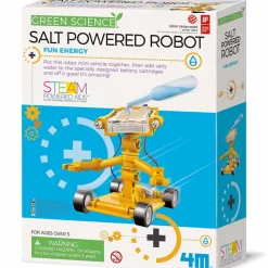 Saltdrevet robot