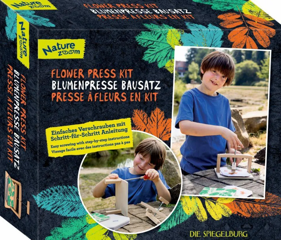 Samlesæt - Lav din egen blomsterpresse