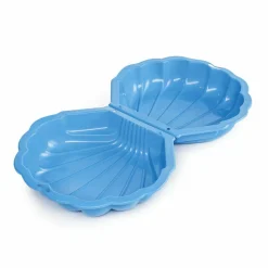 Sandkasse i plast - Muslingeskal, blå