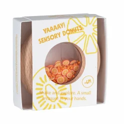 Sansedonut Ø7 cm - Appelsiner