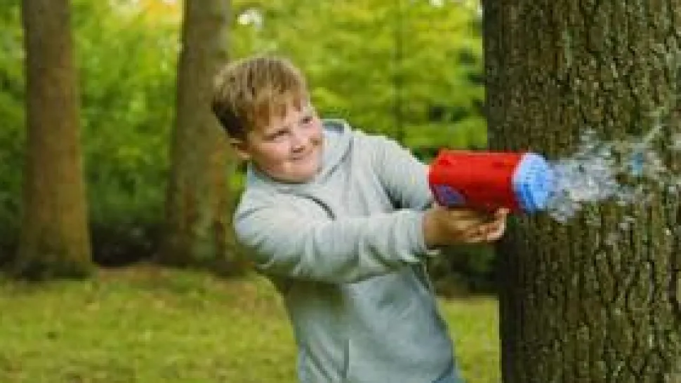 Sæbeboble-bazooka