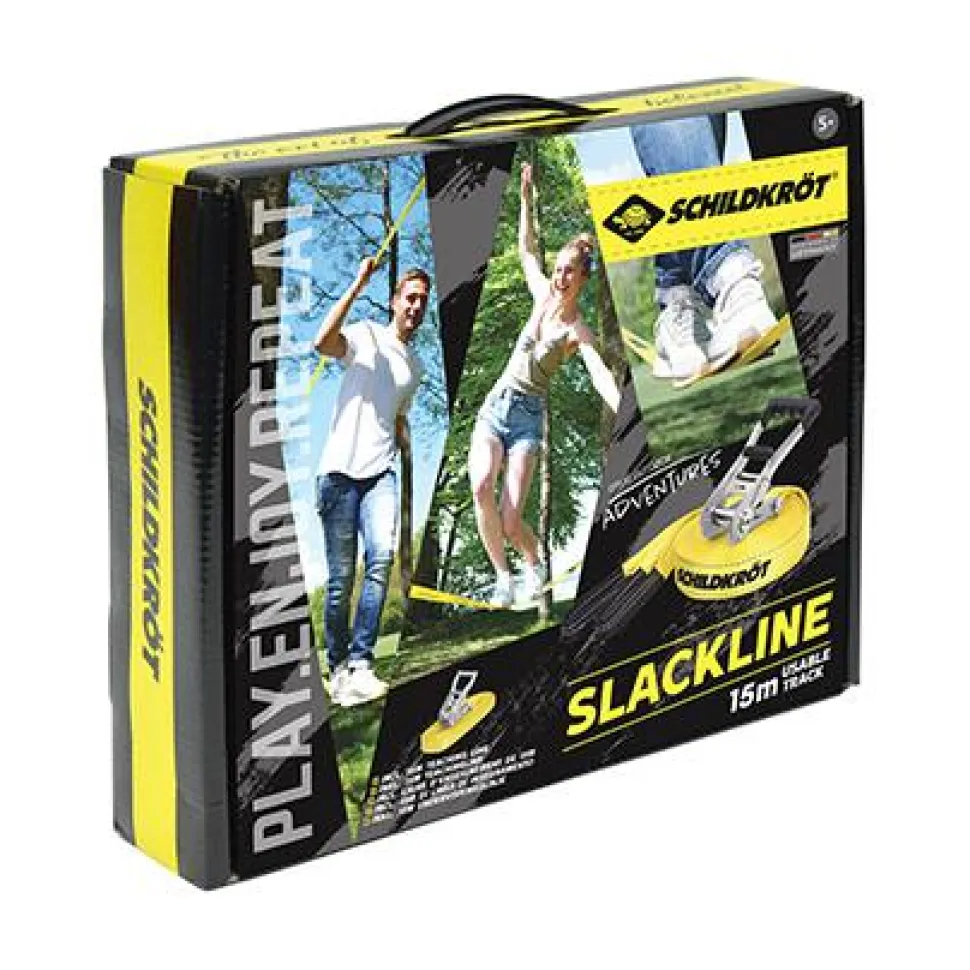 Schildkröt Slackline - Inkl. hjælpeline