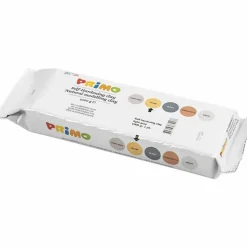 Selvhærdende ler - Gul okker, 1 kg.