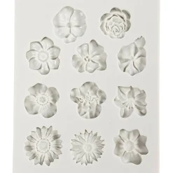 Silikoneform - Margueritter, 11 motiver
