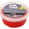 Silk Clay 1 x 40 gr. - Rød