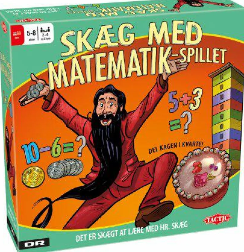 Skæg med matematik-spillet