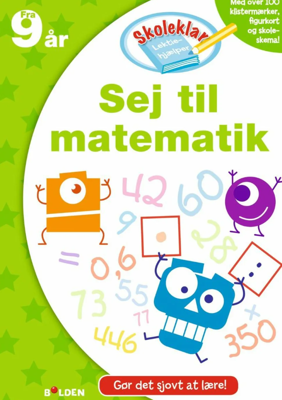 Skoleklar lektiehjælper: Sej til matematik