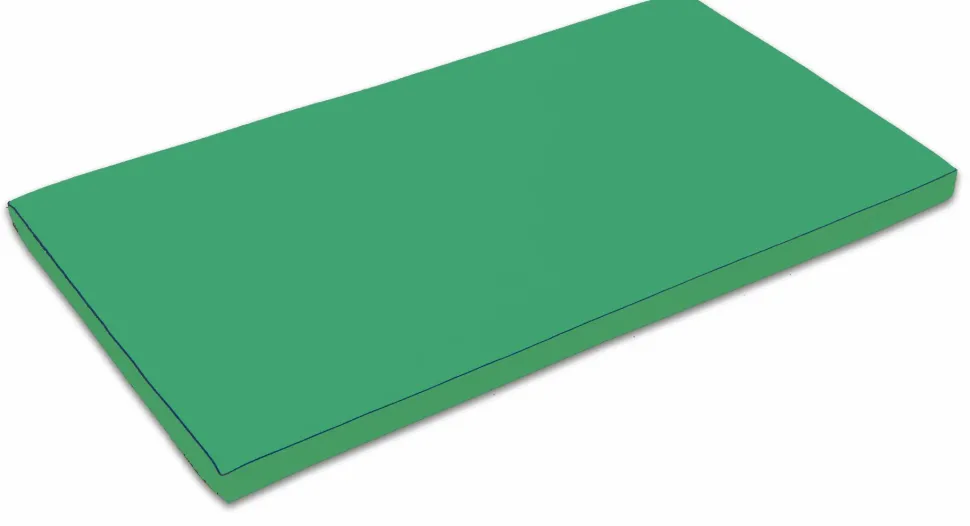 Skummåtte - 4 stk med velcro 114x60 cm