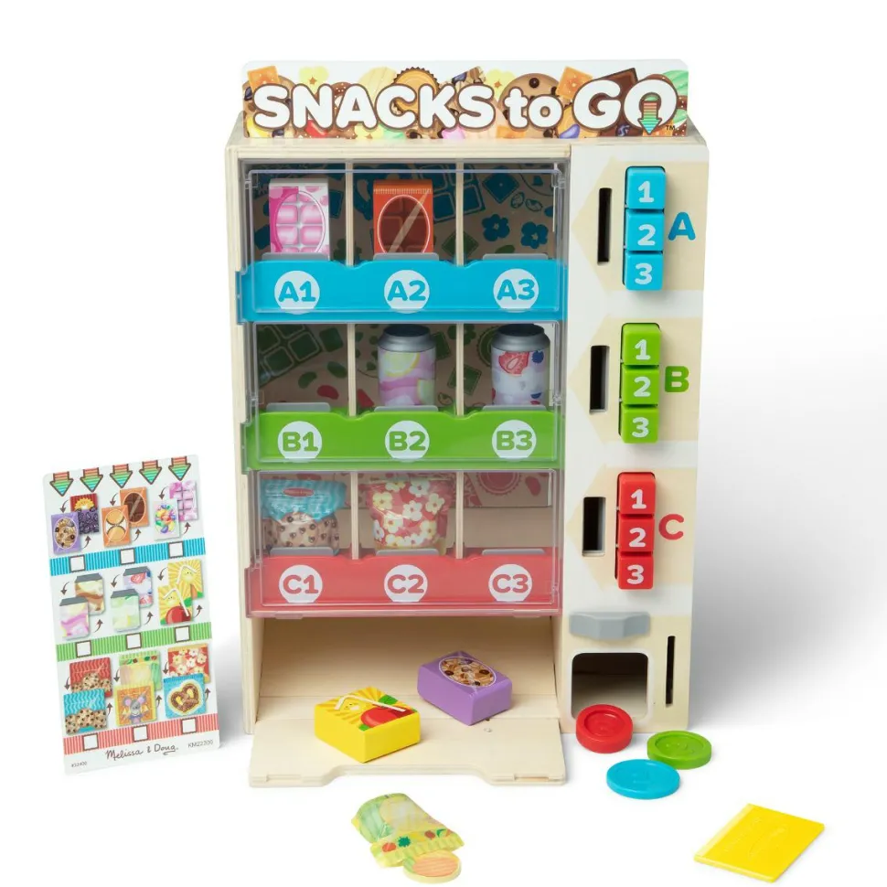 Snackautomat, 16 dele