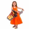 Sommerfuglevinger - Orange, str. 3-8 år