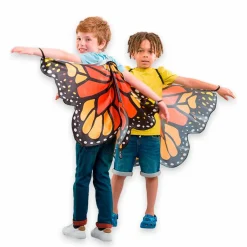 Sommerfuglevinger - Orange, str. 3-8 år
