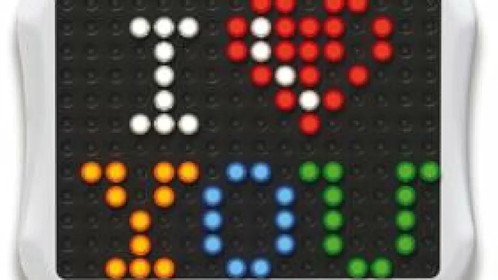 Stiftmosaik med LED - Peg Brite, 122 stk