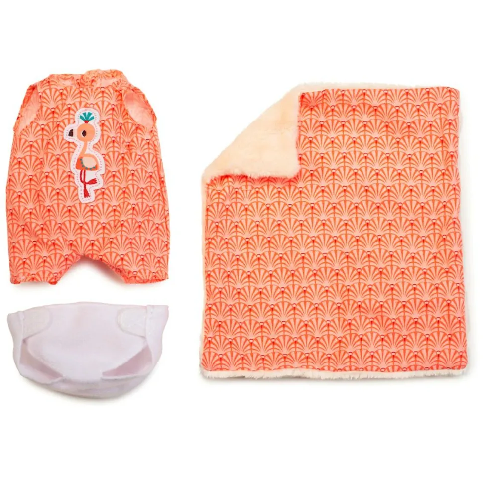 Stofdukke med lift, 22 cm. - Anais