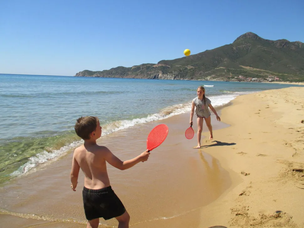 Strandtennis inkl. opbevaringsnet
