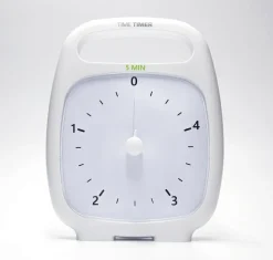 Time Timer PLUS Hvid (14x18 cm.) - 5 min.