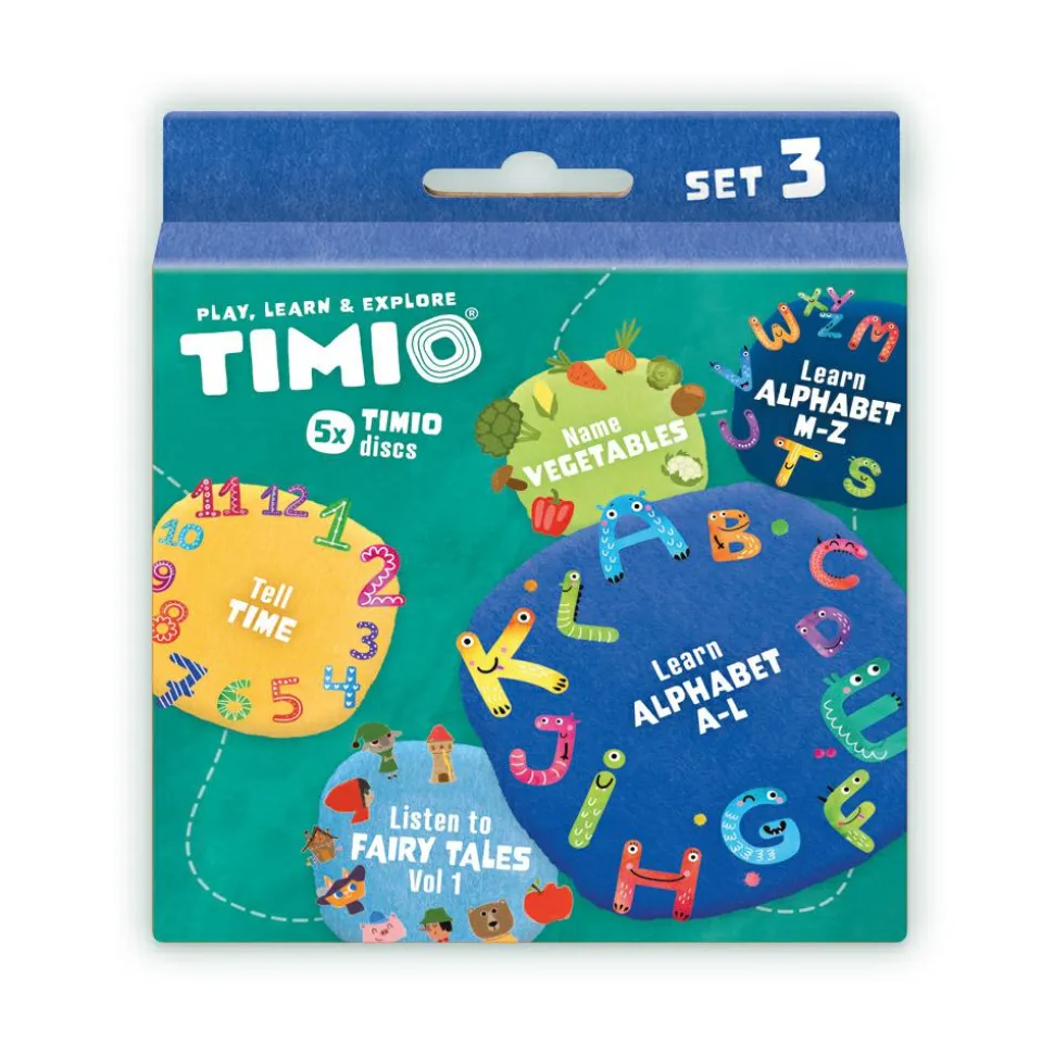 TIMIO tilbehør - Disc sæt 3