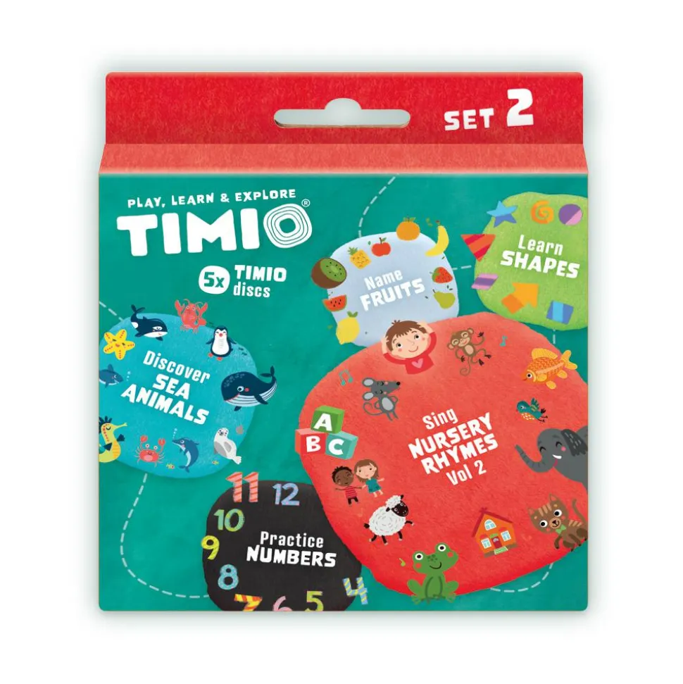 TIMIO tilbehør - Disc sæt 2