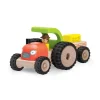 Traktor m. anhænger og gummihjul
