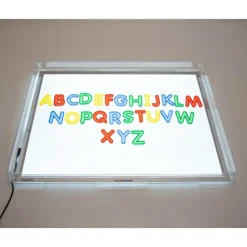 Transparent bakke til lyspanel A2