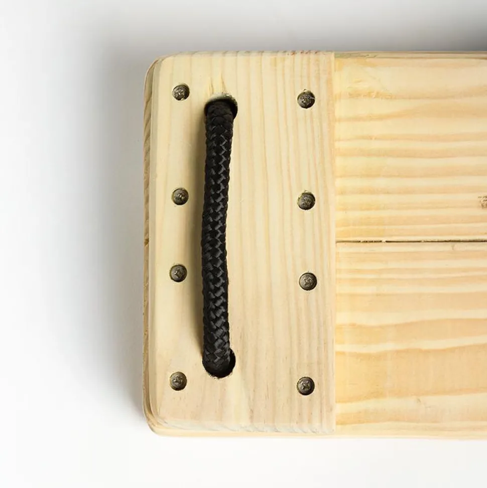 Trægynge 44 x 17,5 cm (sort reb)
